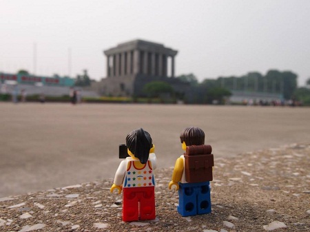 Cảnh đẹp Việt Nam qua bộ ảnh lego gây sốt